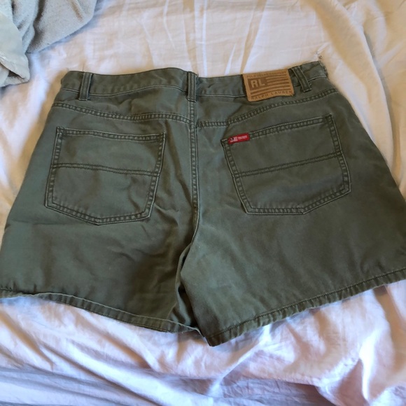 Green Ralph Lauren Jean shorts size 12. - Picture 3 of 5